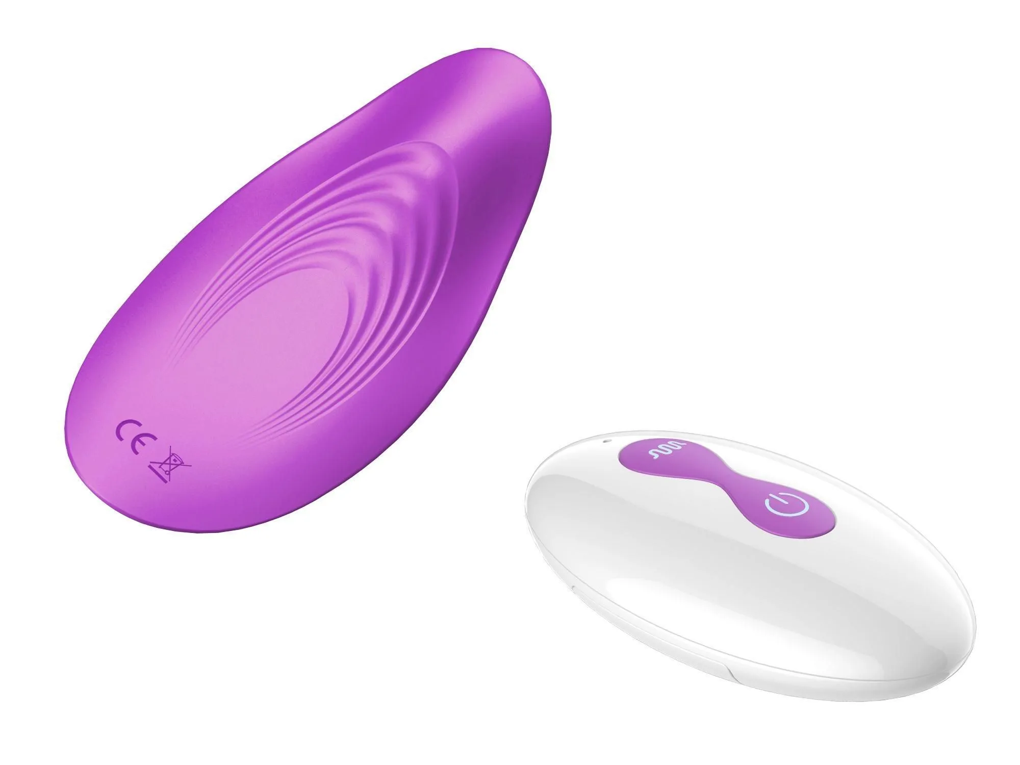 Вибратор в трусики B - Series Cute Ultrathin Wearable, 10 см (фиолетовый)