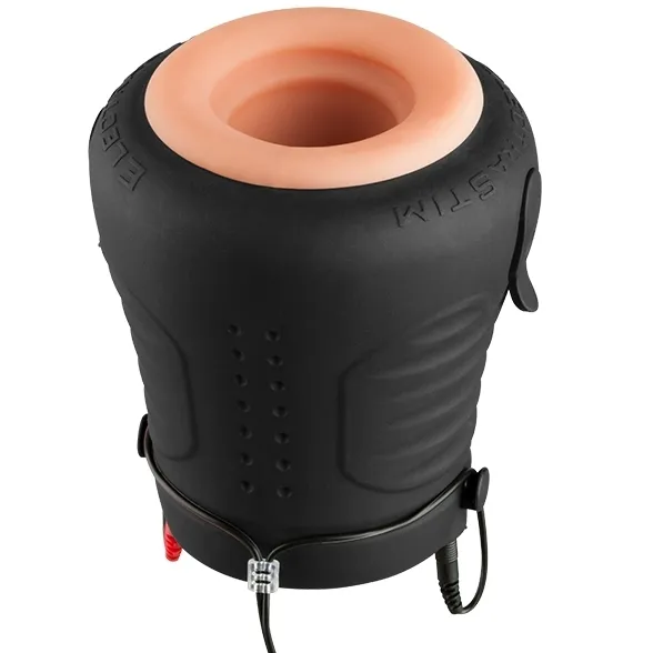 Masturbator z elektrostymulacją ElectraStim Jack Socket XL (czarny)