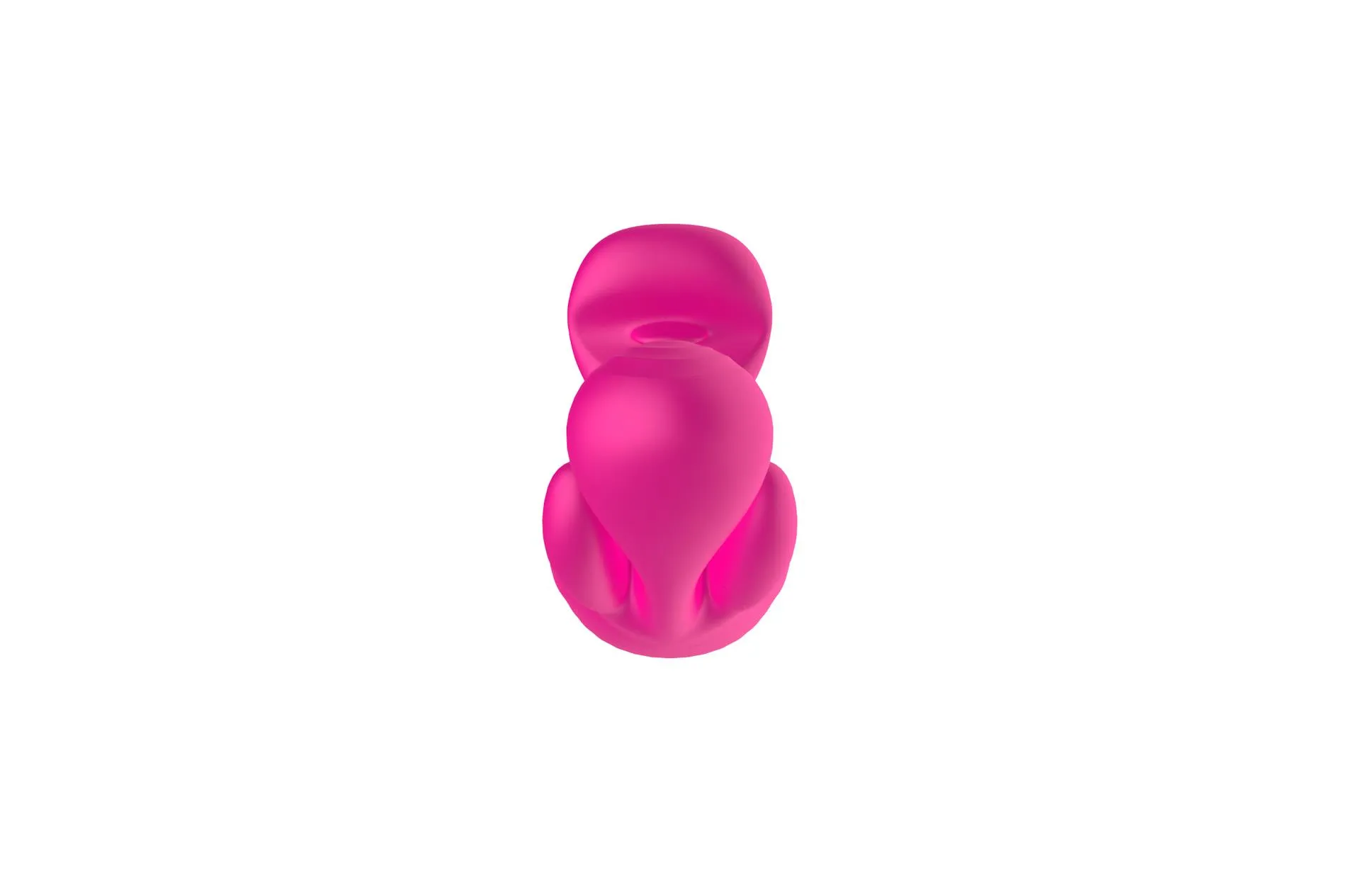 Вибратор B - Series Cute Towos, 23.6 см (розовый)