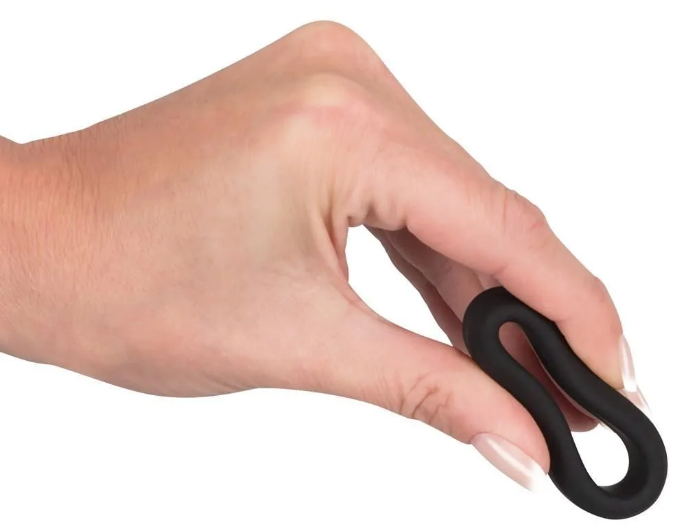 Ерекційне кільце Velvets Cock Ring, 3.2 см (чорний)
