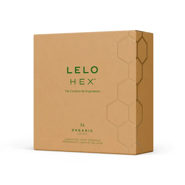 Lelo Hex Organic -, Przezroczysty, 18 cm