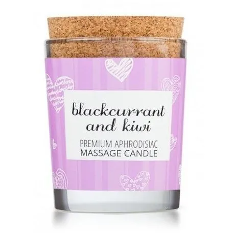 Масажна свічка Magnetifico Enjoy It! Blackcurrant & Kiwi, 70 мл