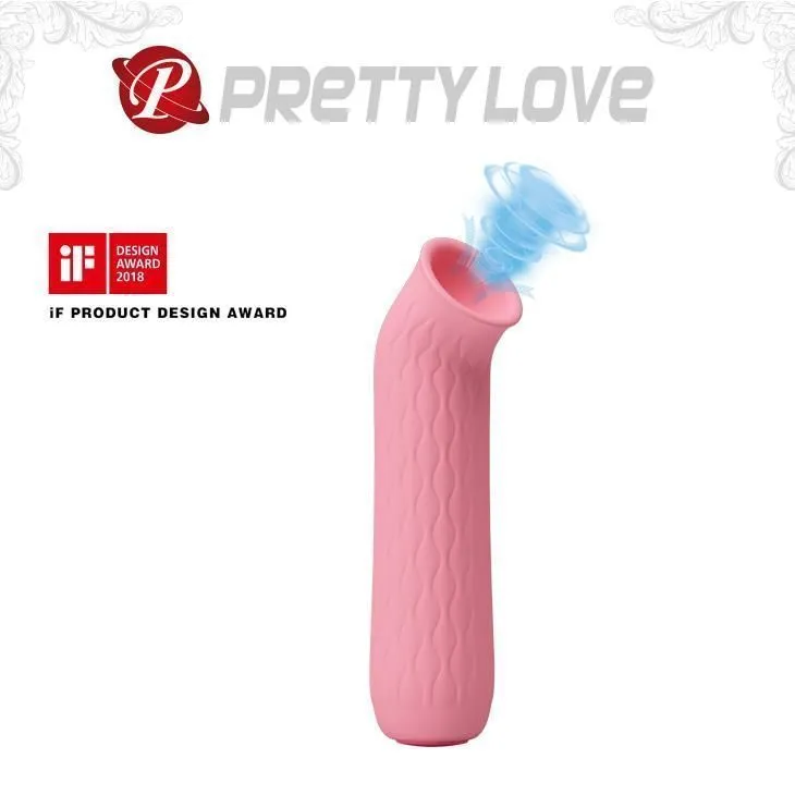 Вакуумний стимулятор клітора Pretty Love Ford, 11,6 см (світло-рожевий)