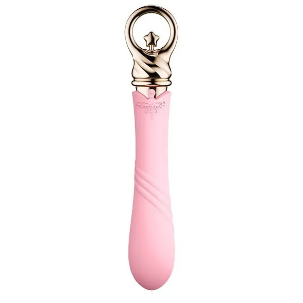 Вибратор Zalo Courage Pre-Heating G-spot Massager, 20,6 см (розовый)