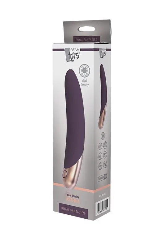 Вибратор для точки G Dream Toys Asteria, 21 см (фиолетовый)