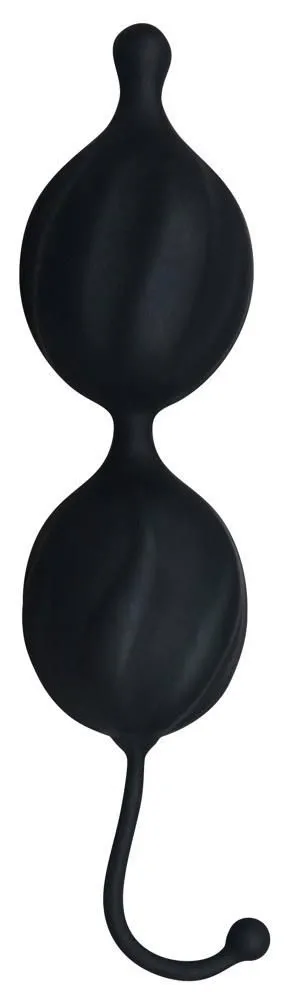 Вагінальні кульки Orion Black Velvets Love Balls, 16 см (чорний)