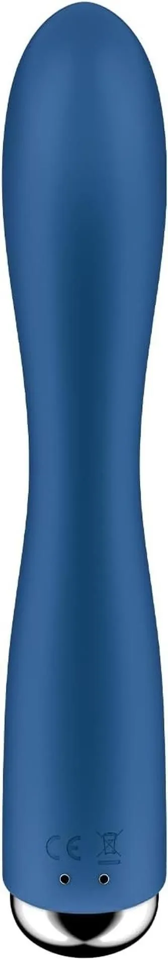 Вібратор-кролик Satisfyer Spinning Rabbit 1, 20 см (синій)