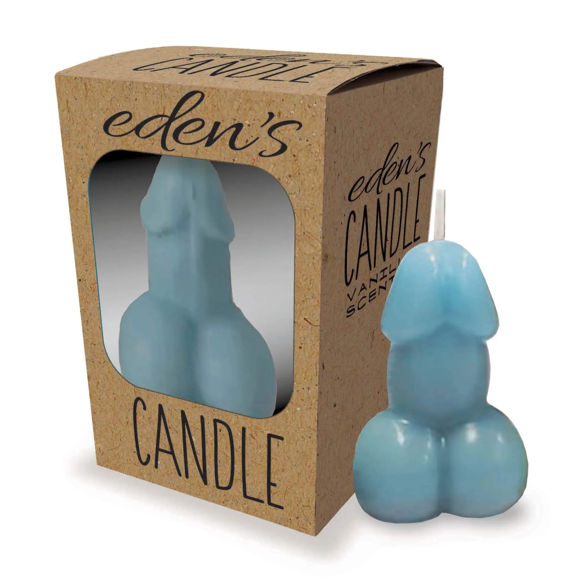 Little Genie Productions Eden's Candle - Świeca, Blue, Wanilia