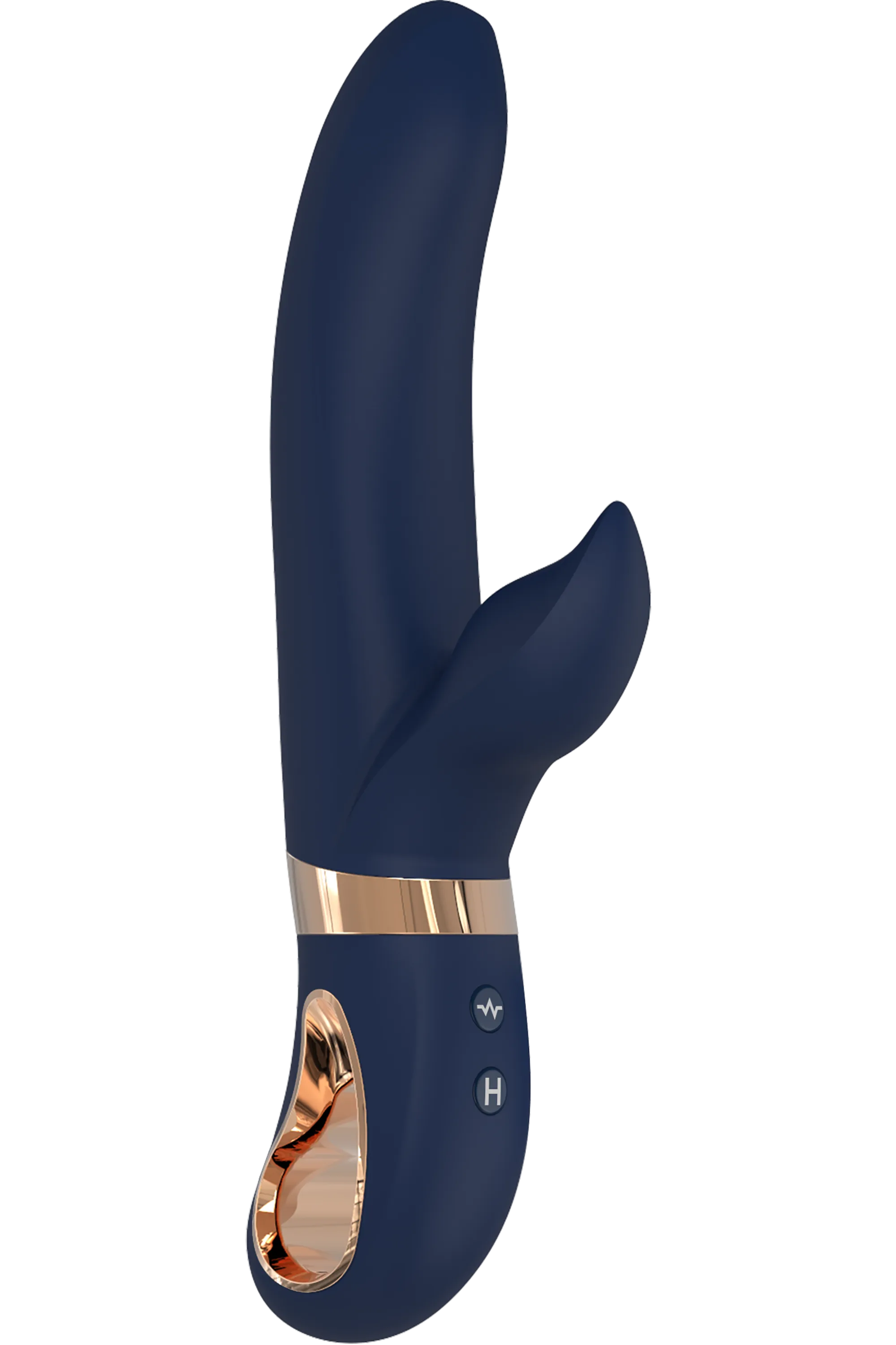 Вібратор-кролик Goddess Collection Atropos, 23 см (синій)
