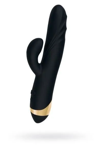 Вибратор-кролик Waname D-Splash Gulf, 22.5 см (черный)