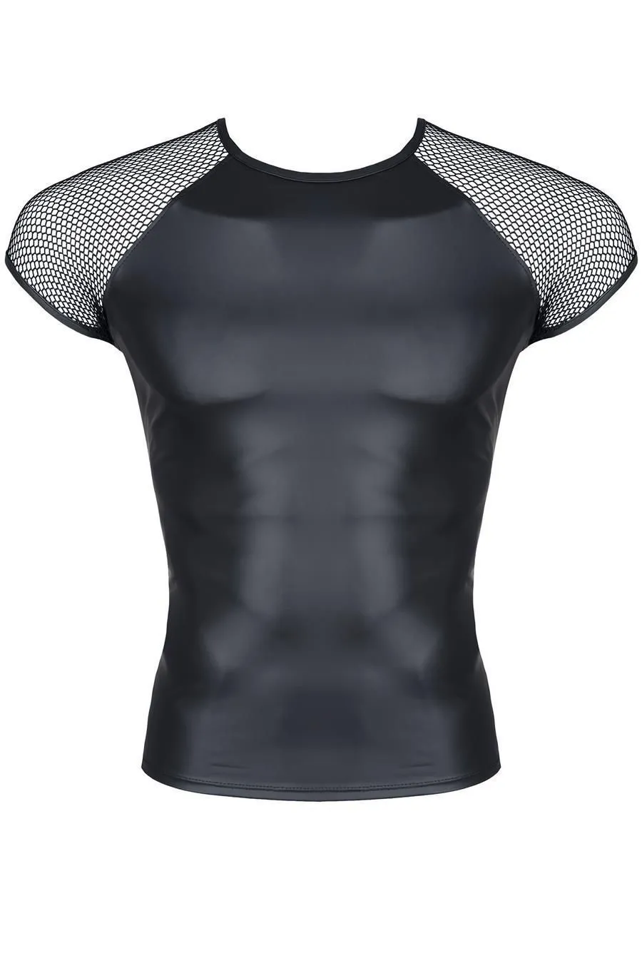 Мужская футболка Regnes Fetish Planet wetlook, XL (черный)