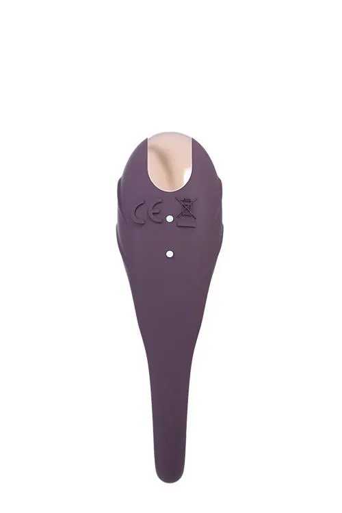 Эрекционное кольцо с вибрацией Dream Toys Aveta, 7 см (пурпурный)