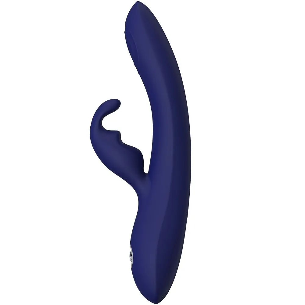 Вібратор-кролик Dream Toys Blue Evolution Themis, 22 см (синій)