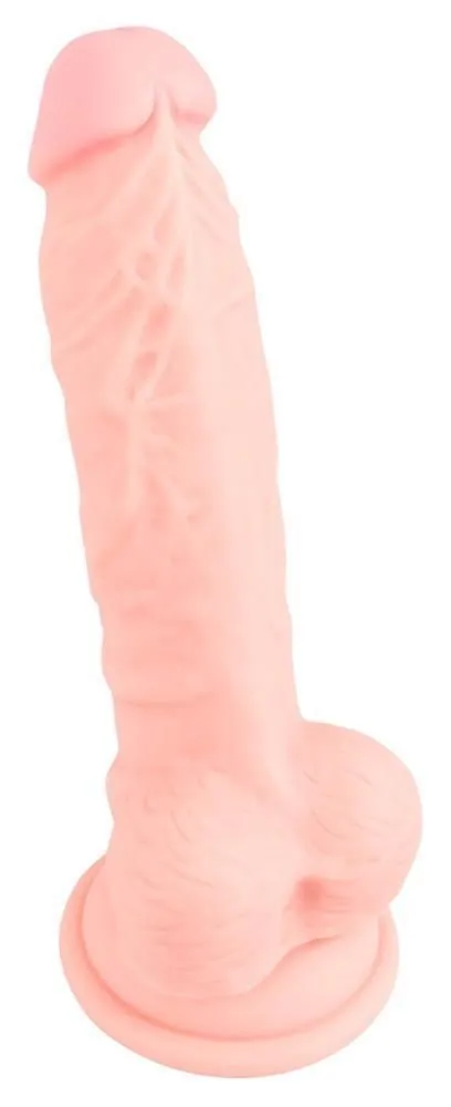 Фалоімітатор Medical Silicone Dildo, 18 см (тілесний)