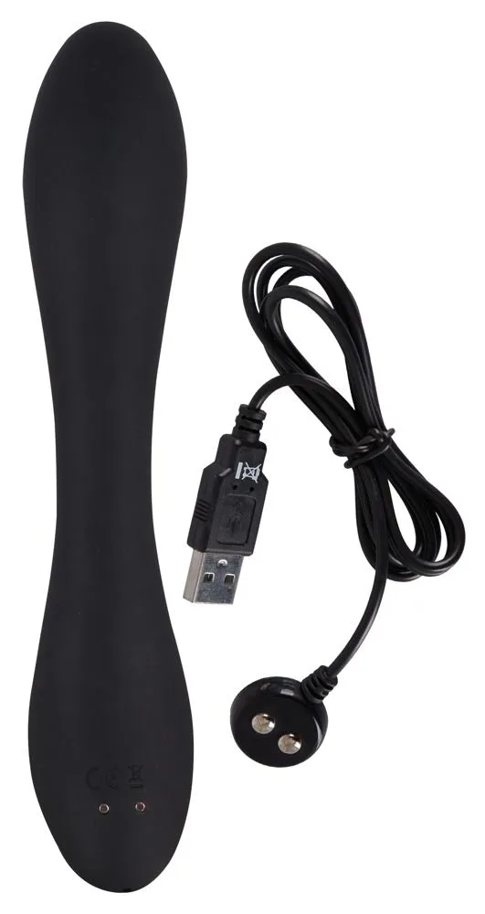 Вібратор для точки G Cleaopatra G-Spot, 19,7 см (чорний)