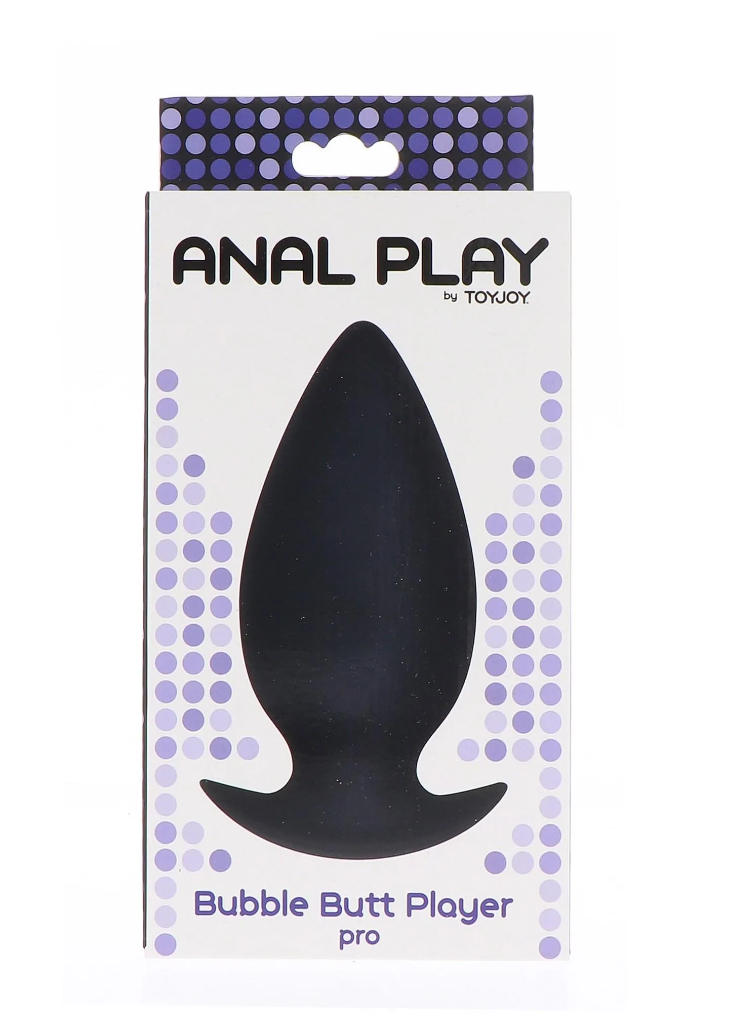 TOYJOY Bubble Butt Player Pro - Korek analny, Czarny, 11 cm