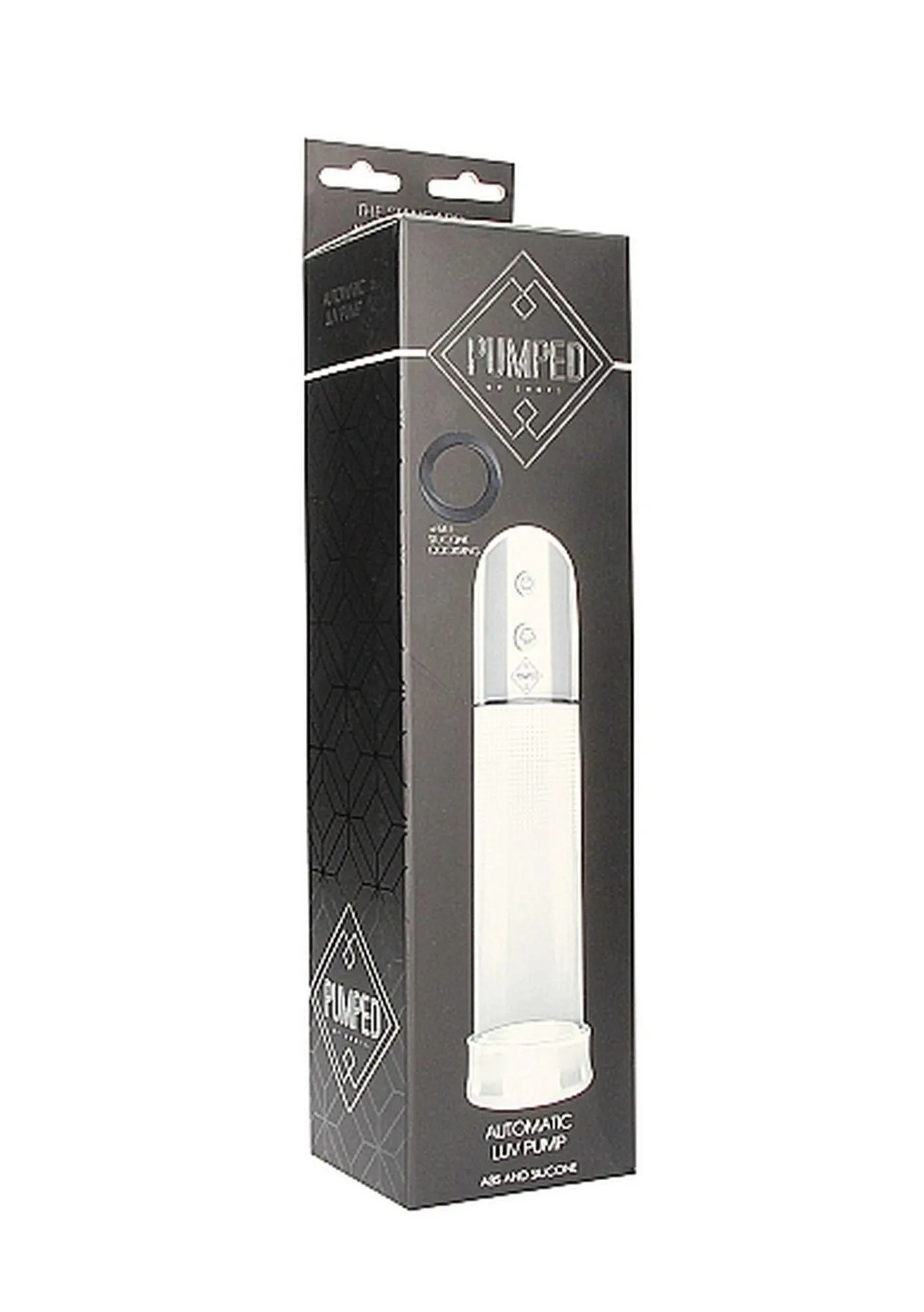 Помпа для пениса Pumped Automatic Luv Pump, 20 см (прозрачный)