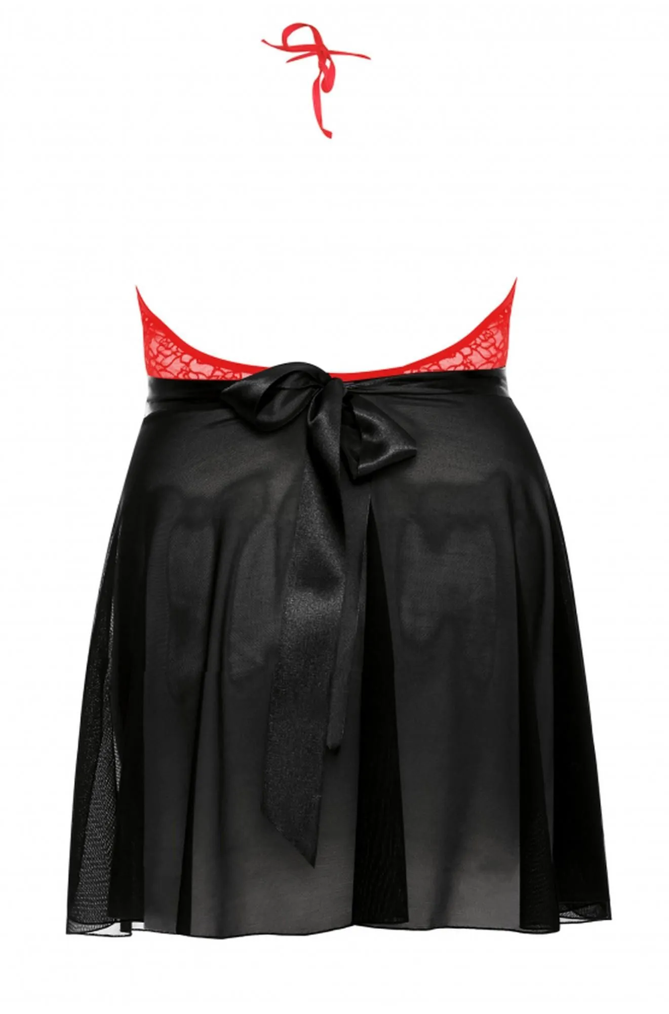 Комплект белья Anais Lydia, 3XL/4XL (черный с красным)