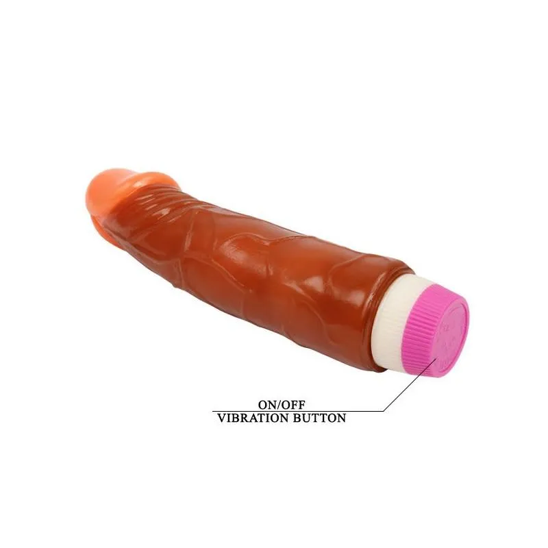 BAILE Waves of pleasure fantasy vibes - Wibrator, Brązowy, 21.5 cm