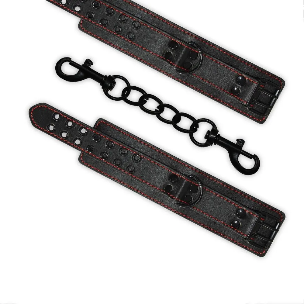 Наручники Bondage Fetish Pleasure Handcuffs (черный)