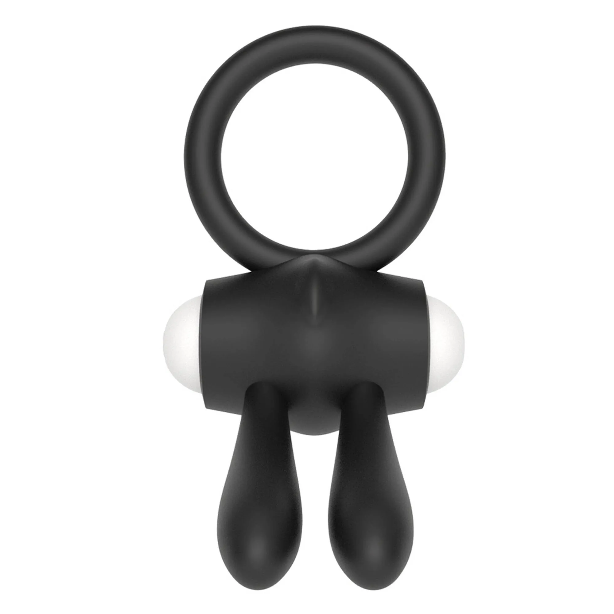 Lovetoy Power Clit - Pierścień wibracyjny, Czarny, 7, 5 cm