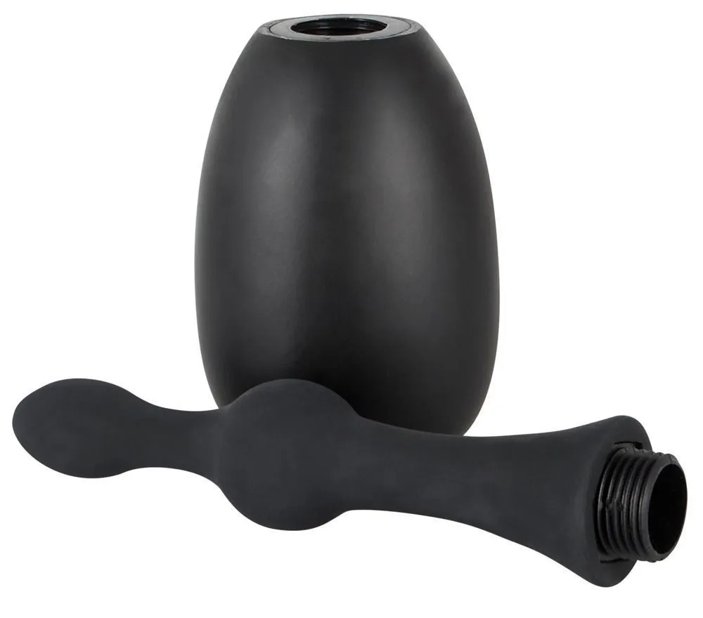 Анальний душ Black Velvets Douche Small, 14 см (чорний)