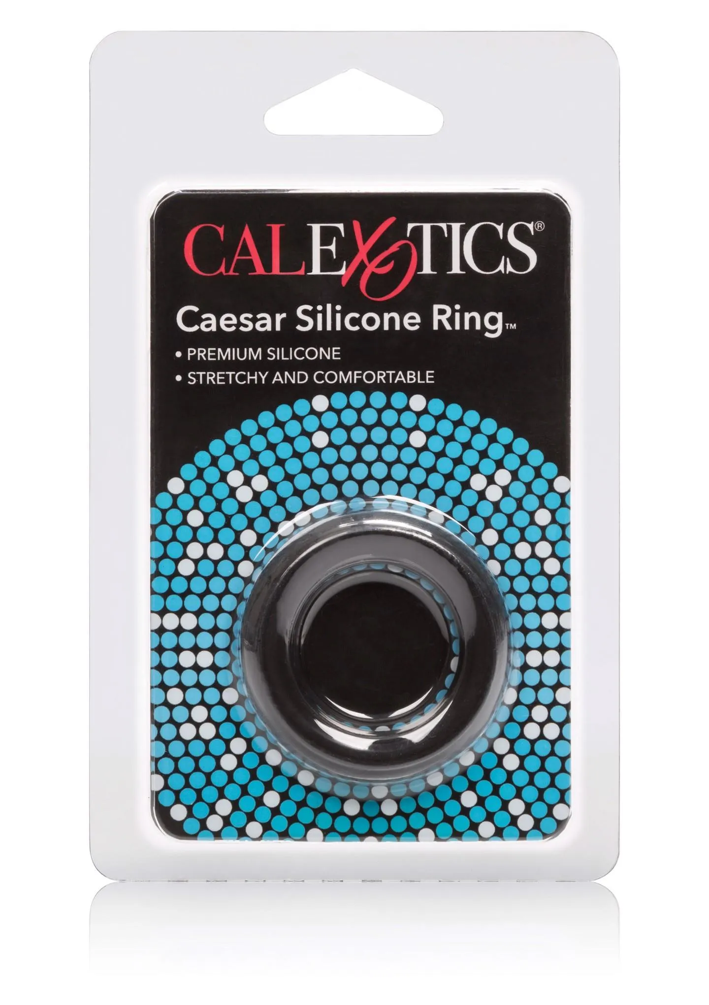 Эрекционное кольцо CalExotics Caesar, 3,2 см (черный)