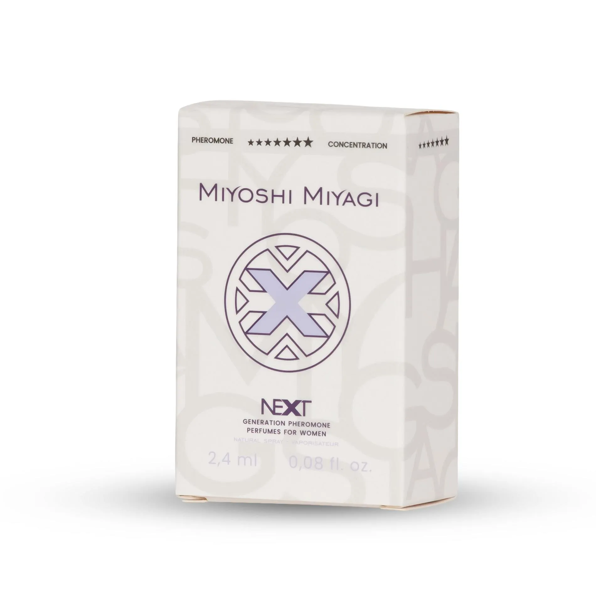 Miyoshi Miyagi Next - Perfumy damskie z feromonami, Róża, 2.4 ml
