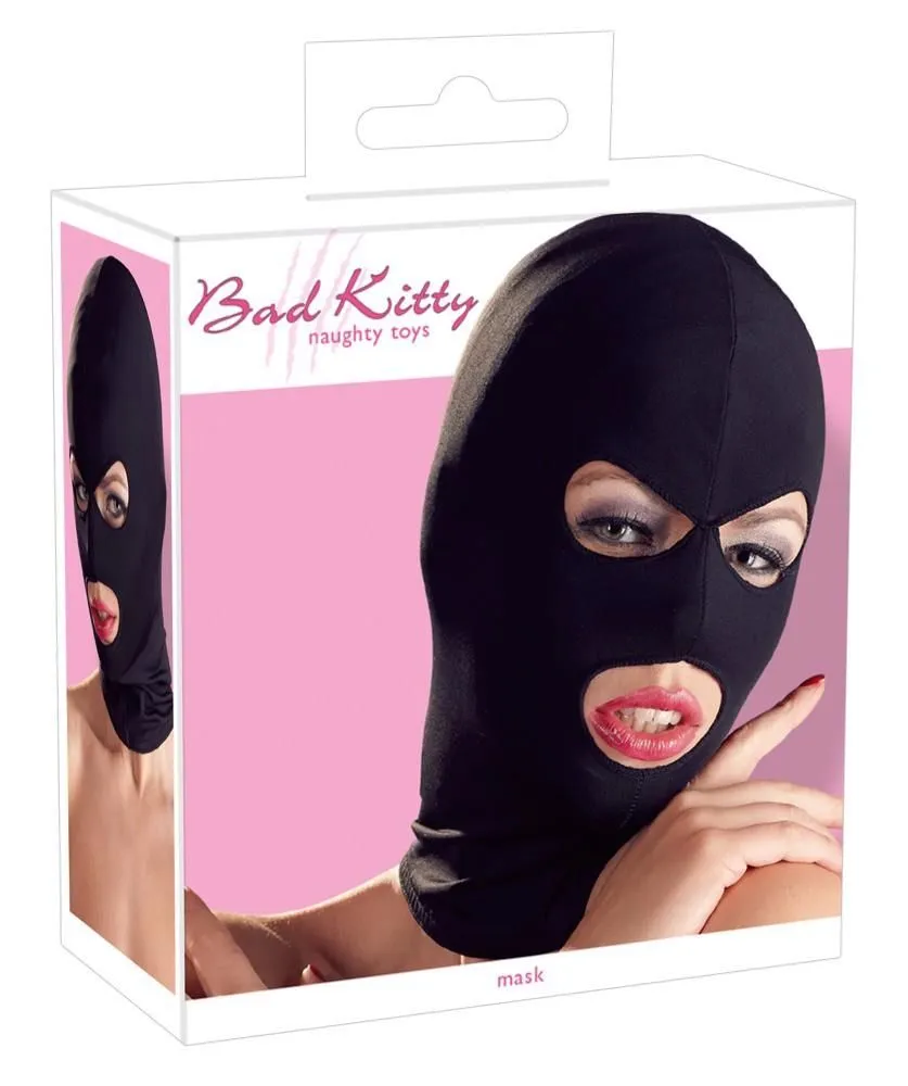 Маска Bad Kitty Naughty Toys Hood, OS (чорний)