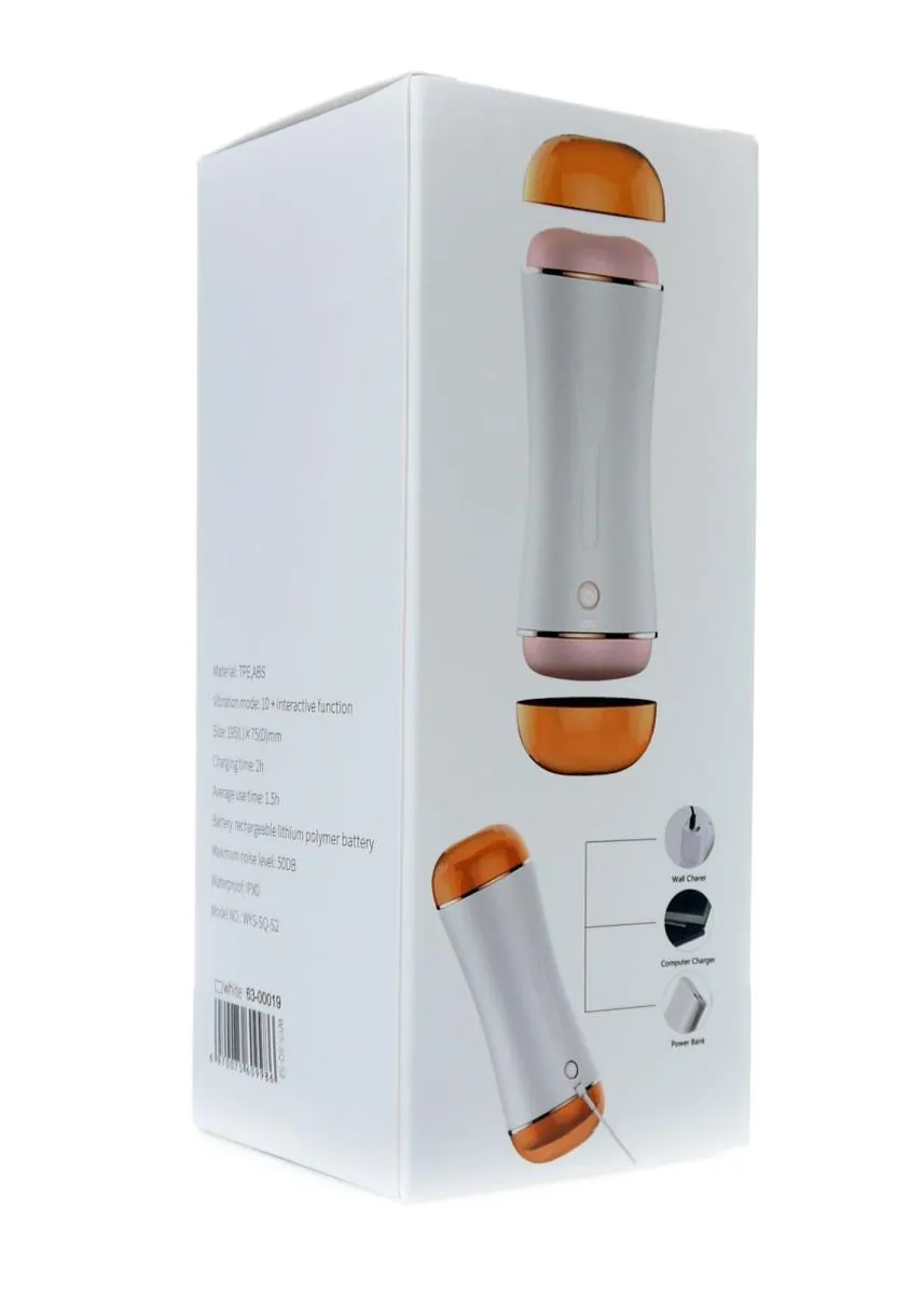 Мастурбатор B - Series Fox Double Ends (тілесний)