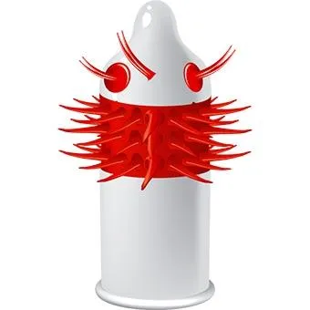 Презервативы Egzo Ugly Coyote, 1 шт