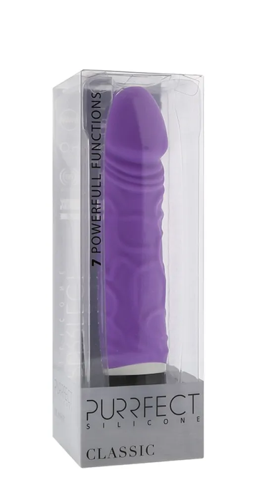 Вибратор Seven Creations Classic Original, 16,5 см (фиолетовый)