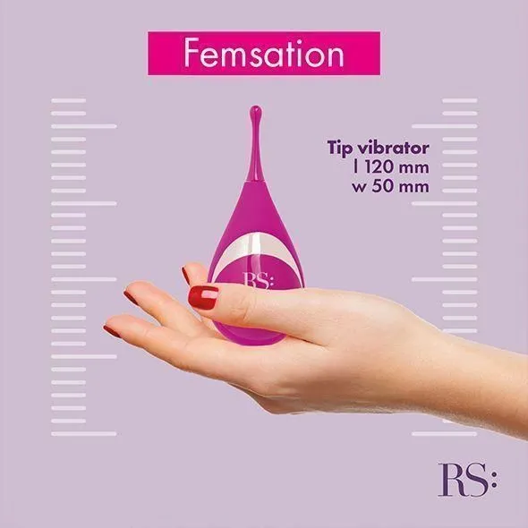 Вібратор для клітора Rianne S Femsation, 12 см (рожевий)