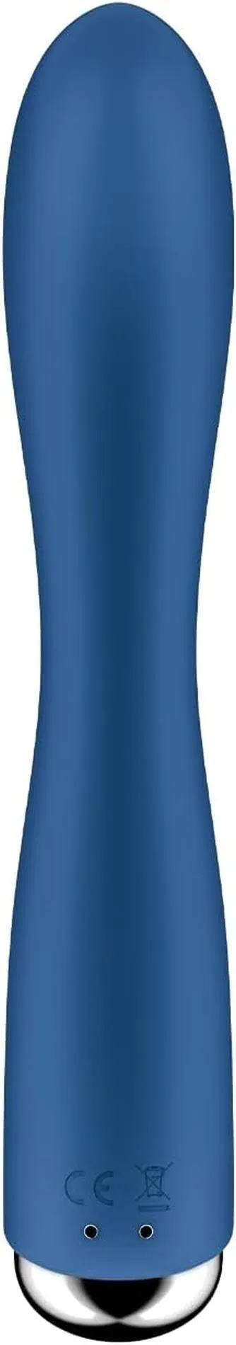 Satisfyer Spinning Rabbit 1 - Wibrator królik, Niebieski, 20 cm