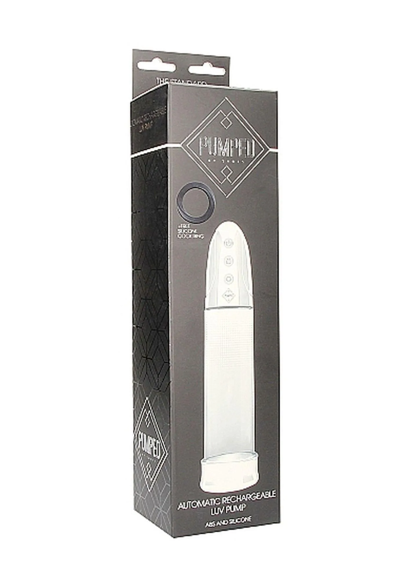 Pumped Luv Pump - Pompa próżniowa, Przezroczysty, 30.5 cm