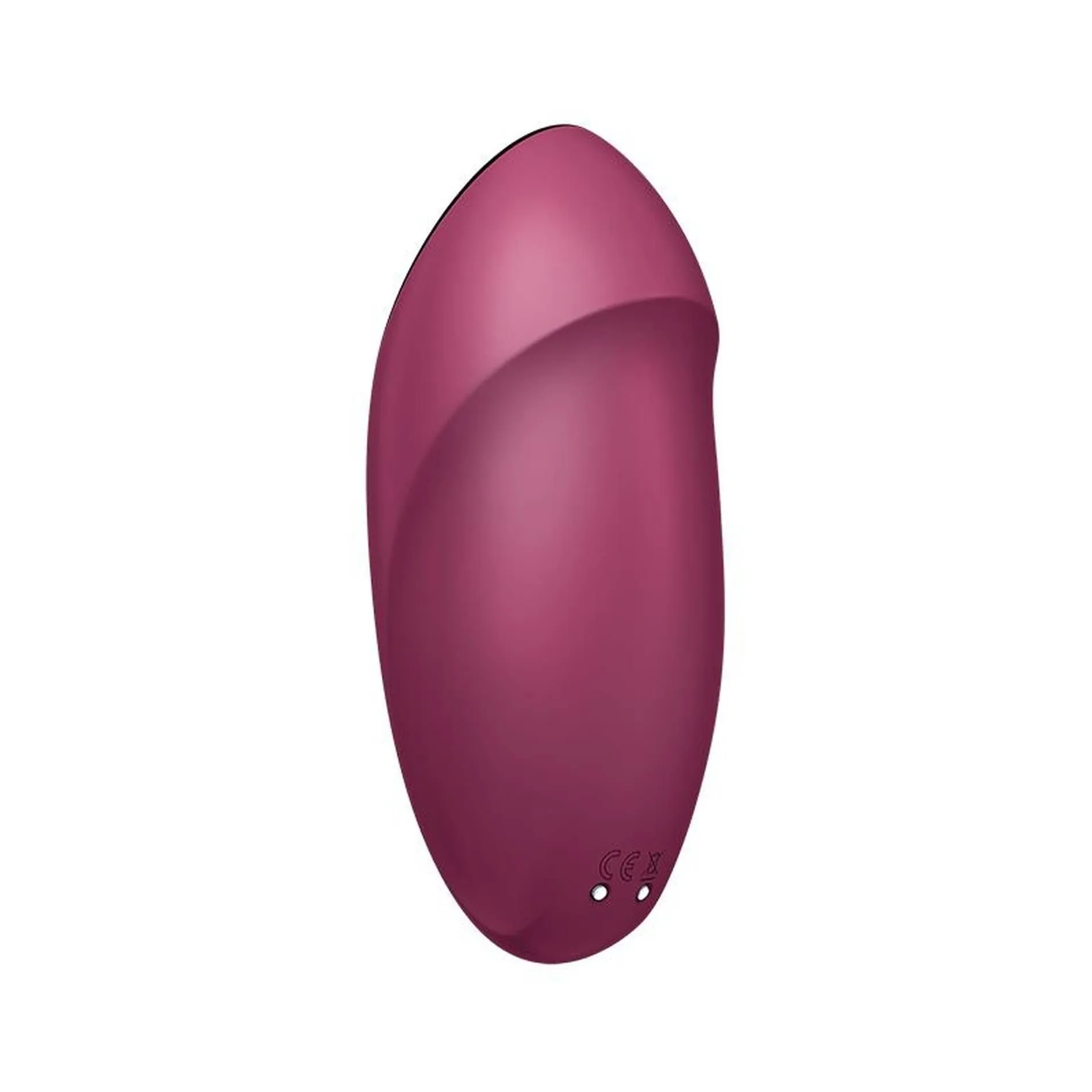 Вібратор для клітора Satisfyer Tap & Climax 1, 11 см (бордовий)