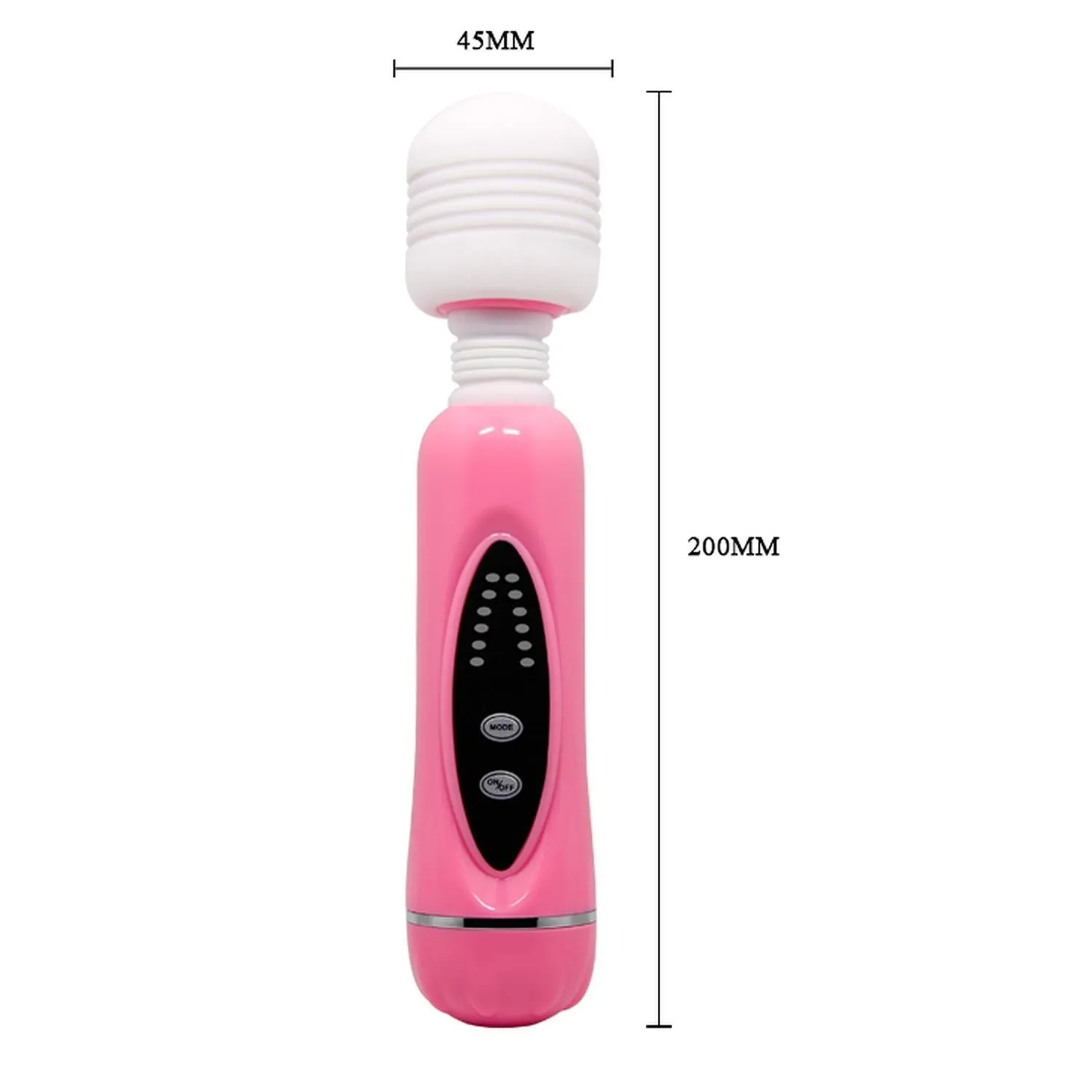 Вибромассажер Baile Magical Massager, 20 см (розовый)