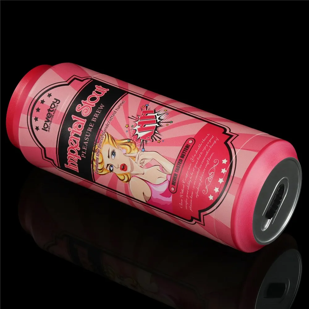 Lovetoy Pleasure Brew Imperial Stout - Masturbator, W kolorze cielistym, 19, 8 cm
