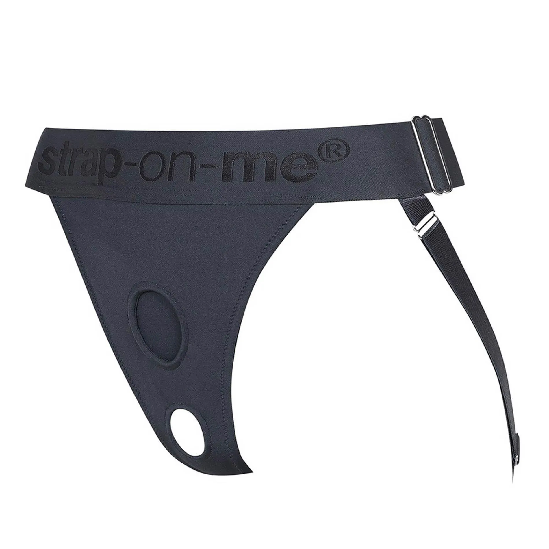 Страпон Strap-on-me Unique Lingerie Harness, One Size (серый)