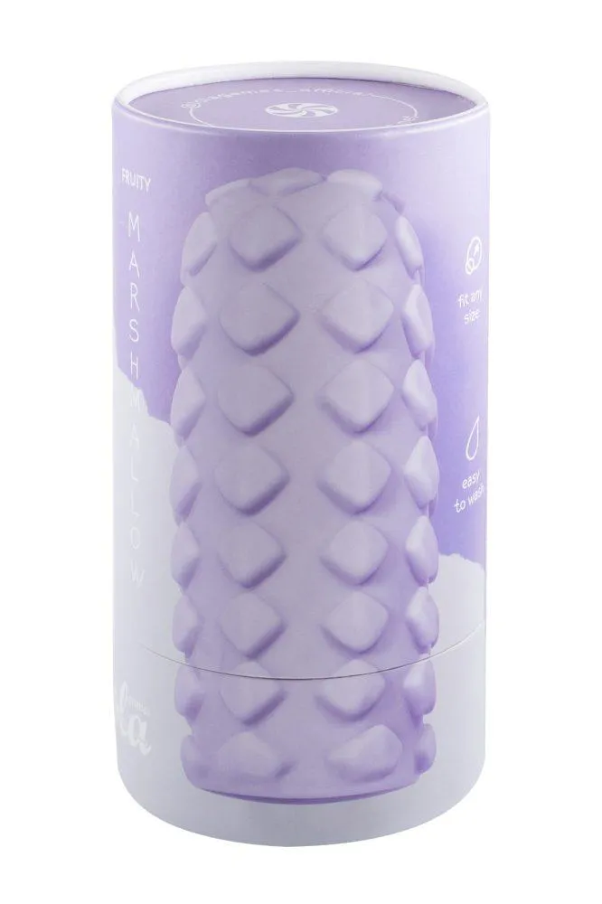 Lola Games Marshmallow Maxi Fruity - Masturbator, Fioletowy, 14.1 cm