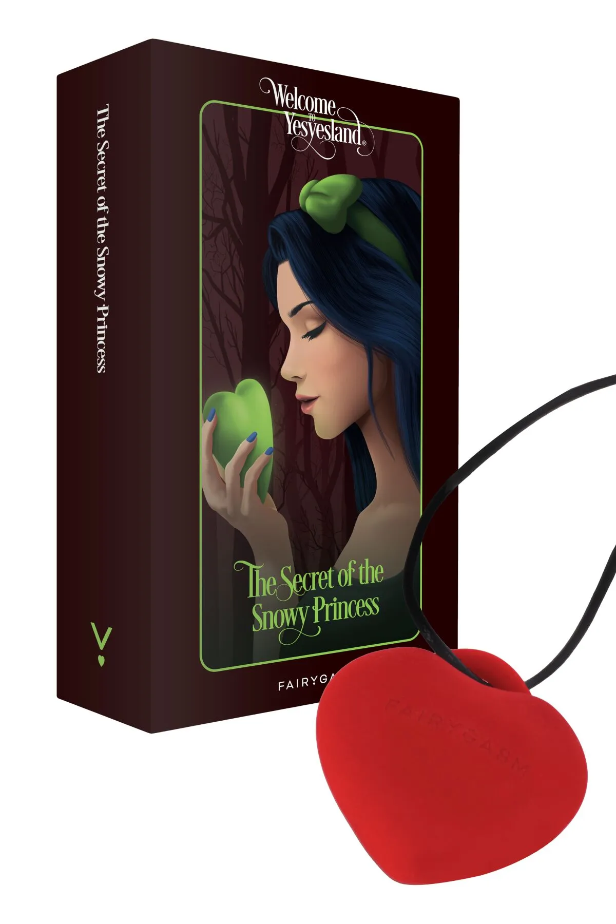 Вибратор для клитора FairyGasm PleasureStone, 5,5 см (красный)