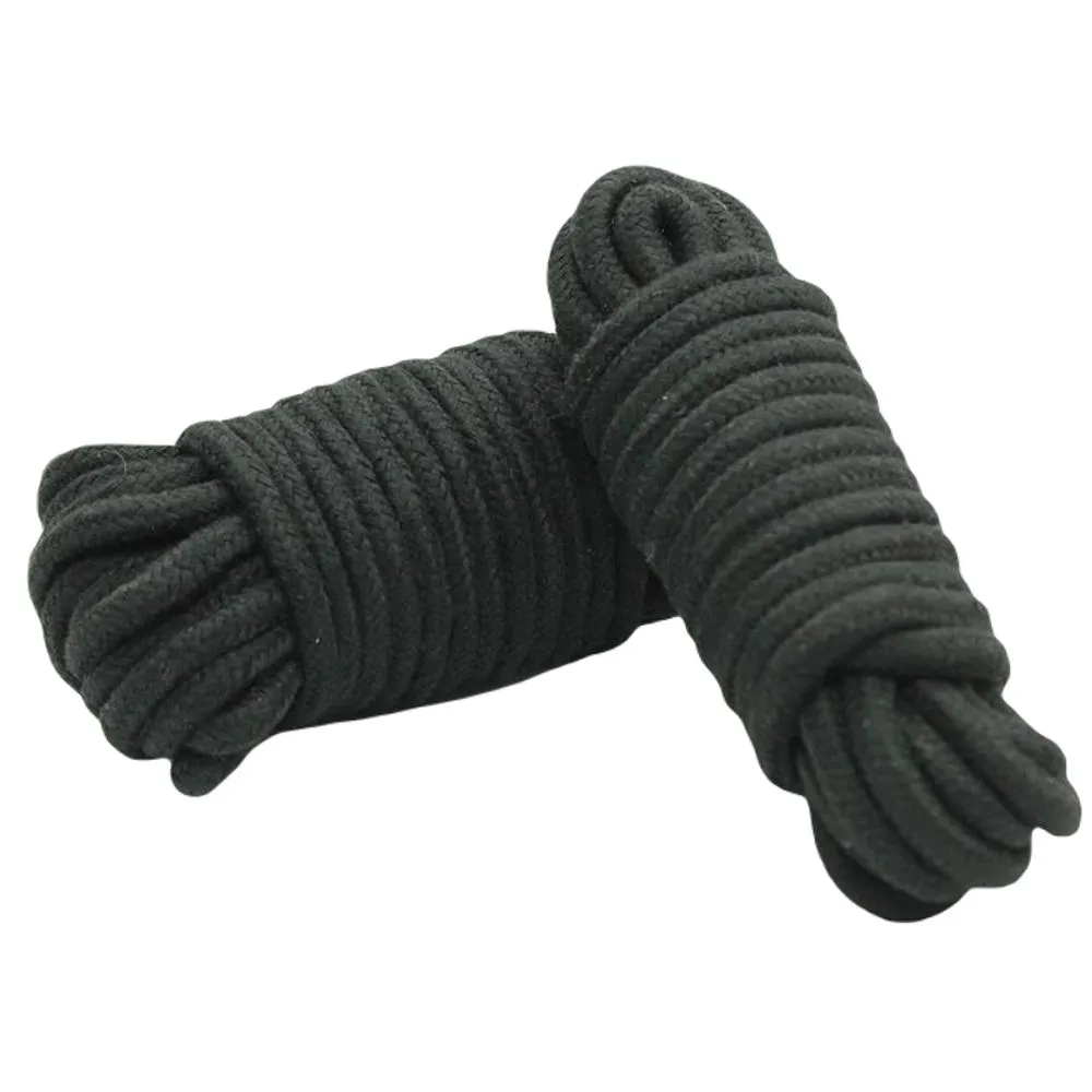 Веревка для бондажа Latetobed Line Rope Black, 5 м (черный)