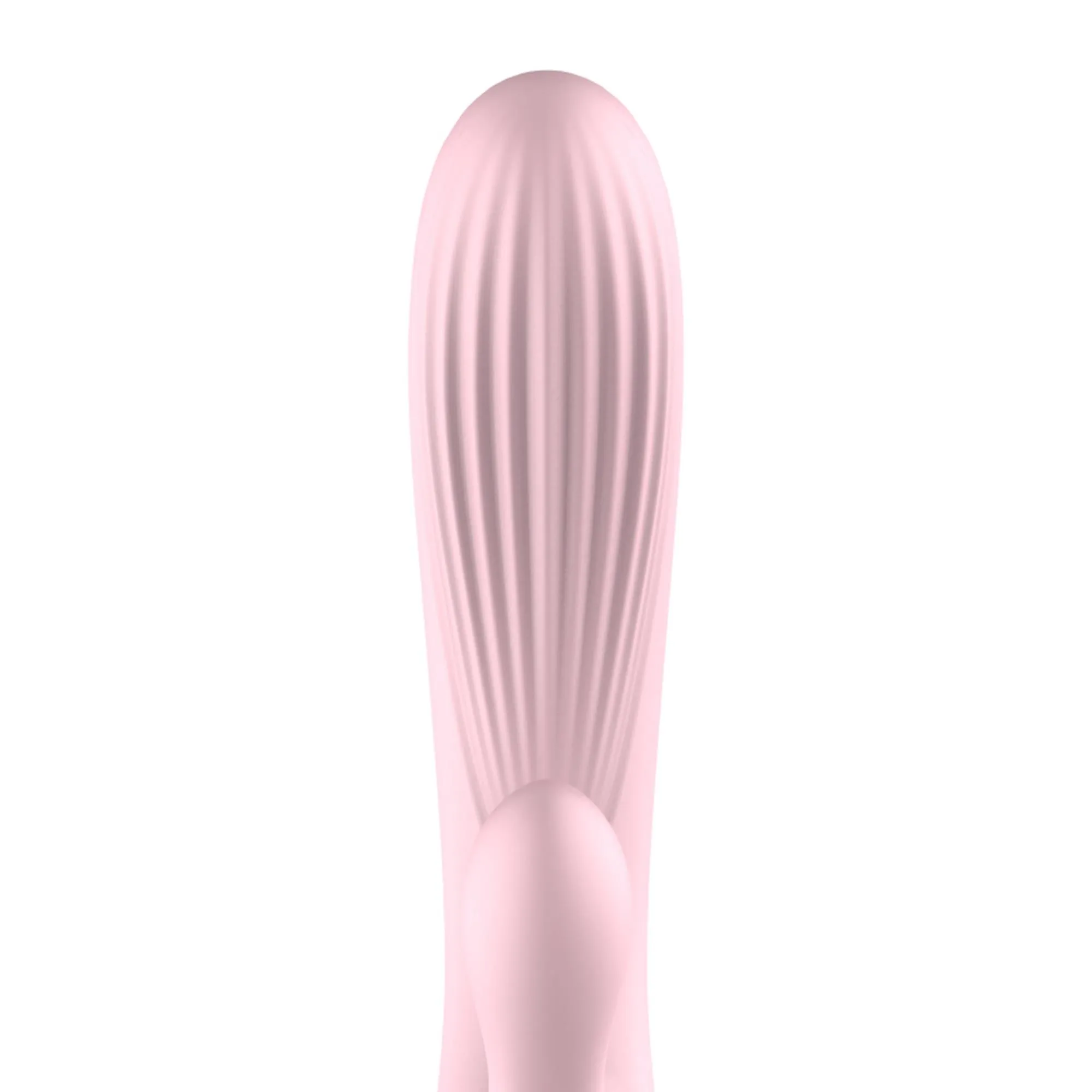 Boss Series Foxshow - Wibrator królik, Jasnoróżowy, 20.5 cm