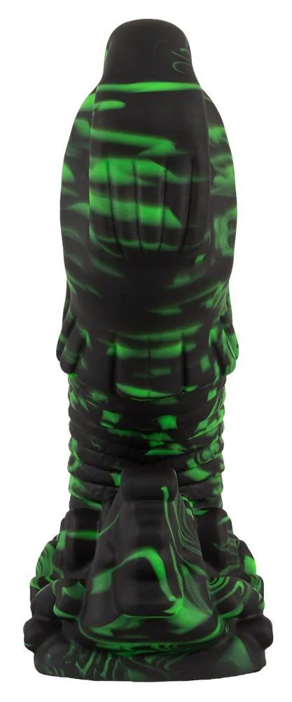 Beasty Cocks Lizard Peak - Dildo, Zielony, 22 cm