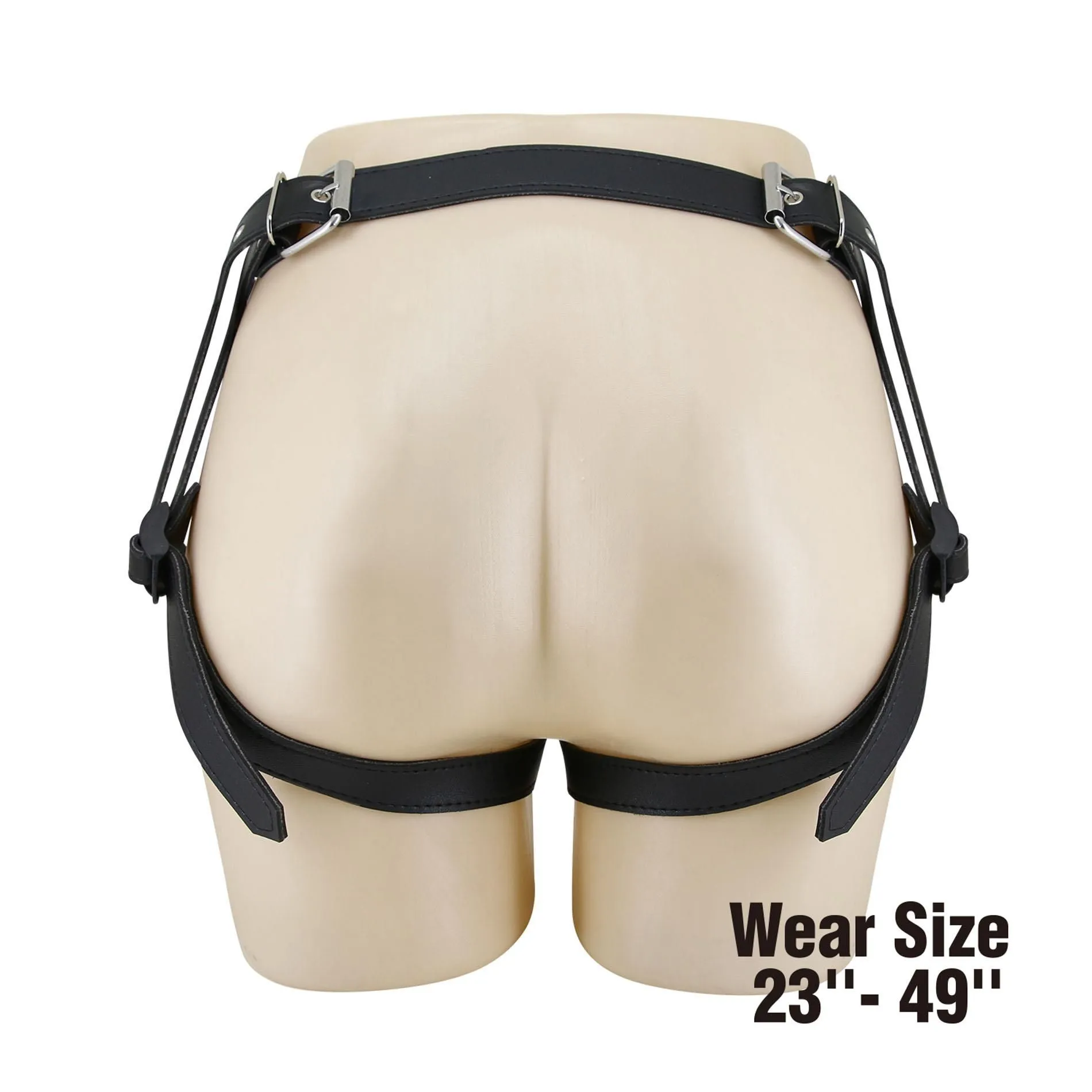 Трусики для страпона Pretty Love Harness Briefs Caludio II (черный)
