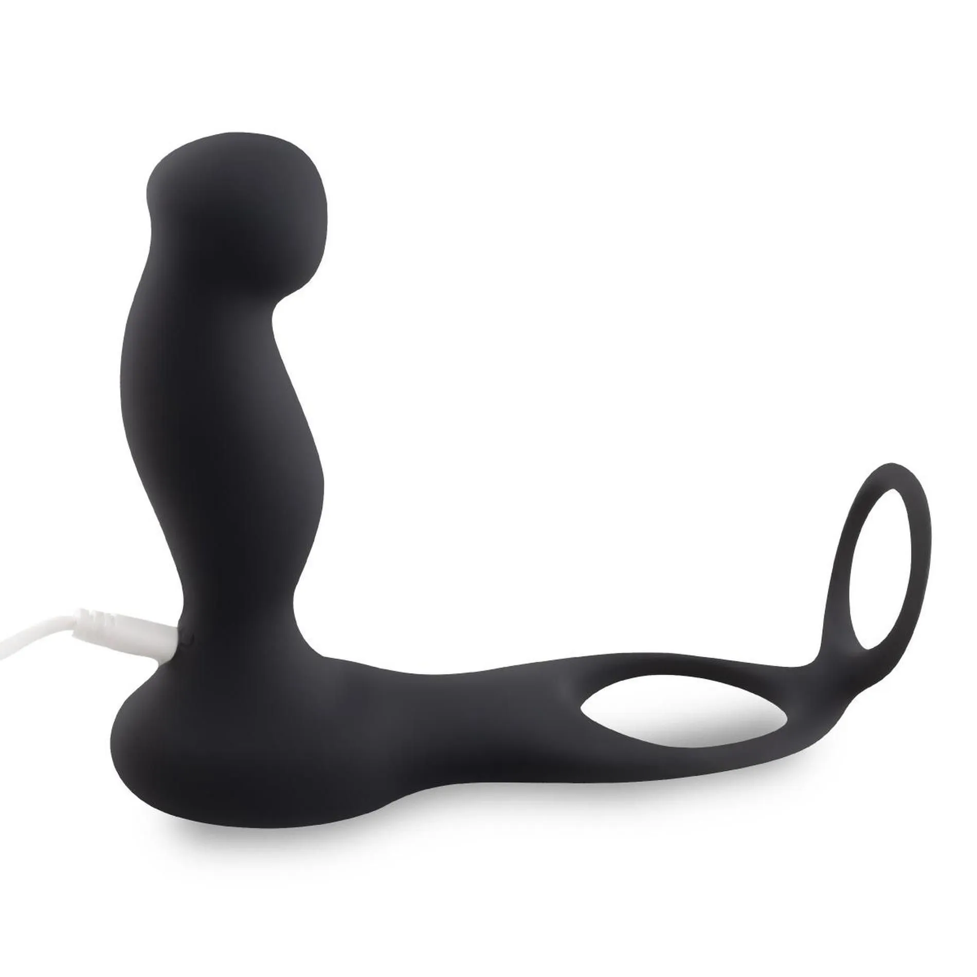 Стимулятор простаты Teazers Cock & Ball Ring, 7.5 см (черный)