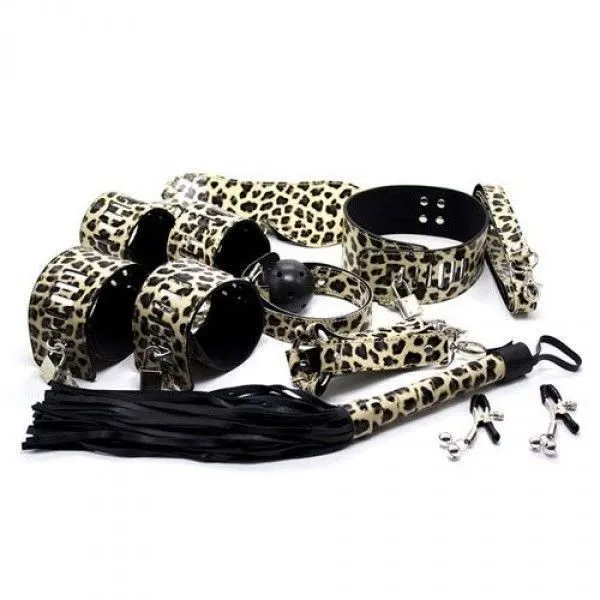 BDSM набір Toyz4lovers Wild Bondage Kit Leopard (леопардовий)