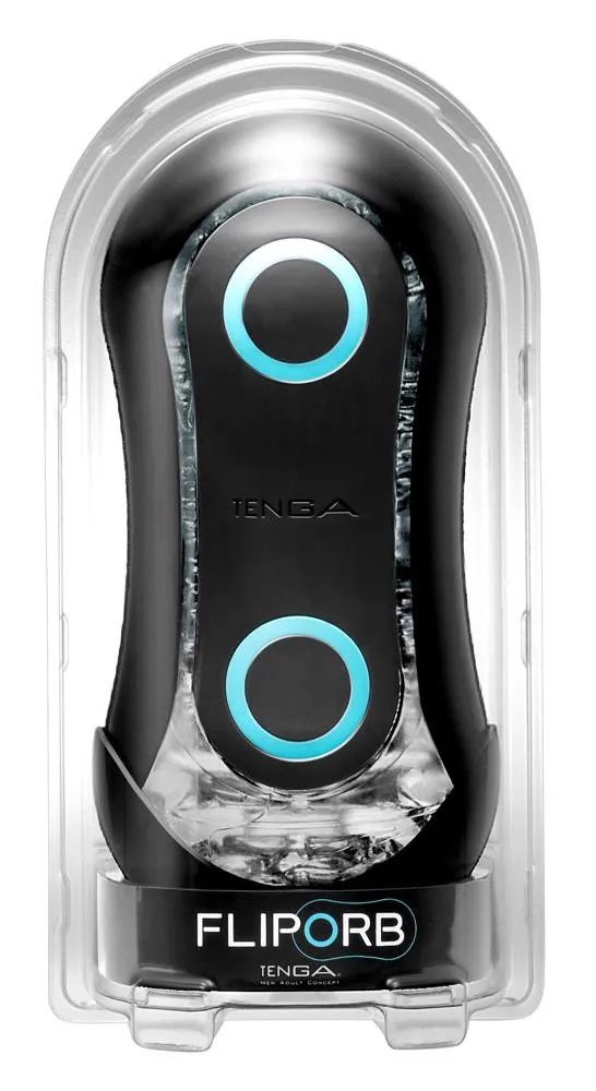 Tenga Flip Orb Strong - Masturbator, Niebieski, 17, 8 cm