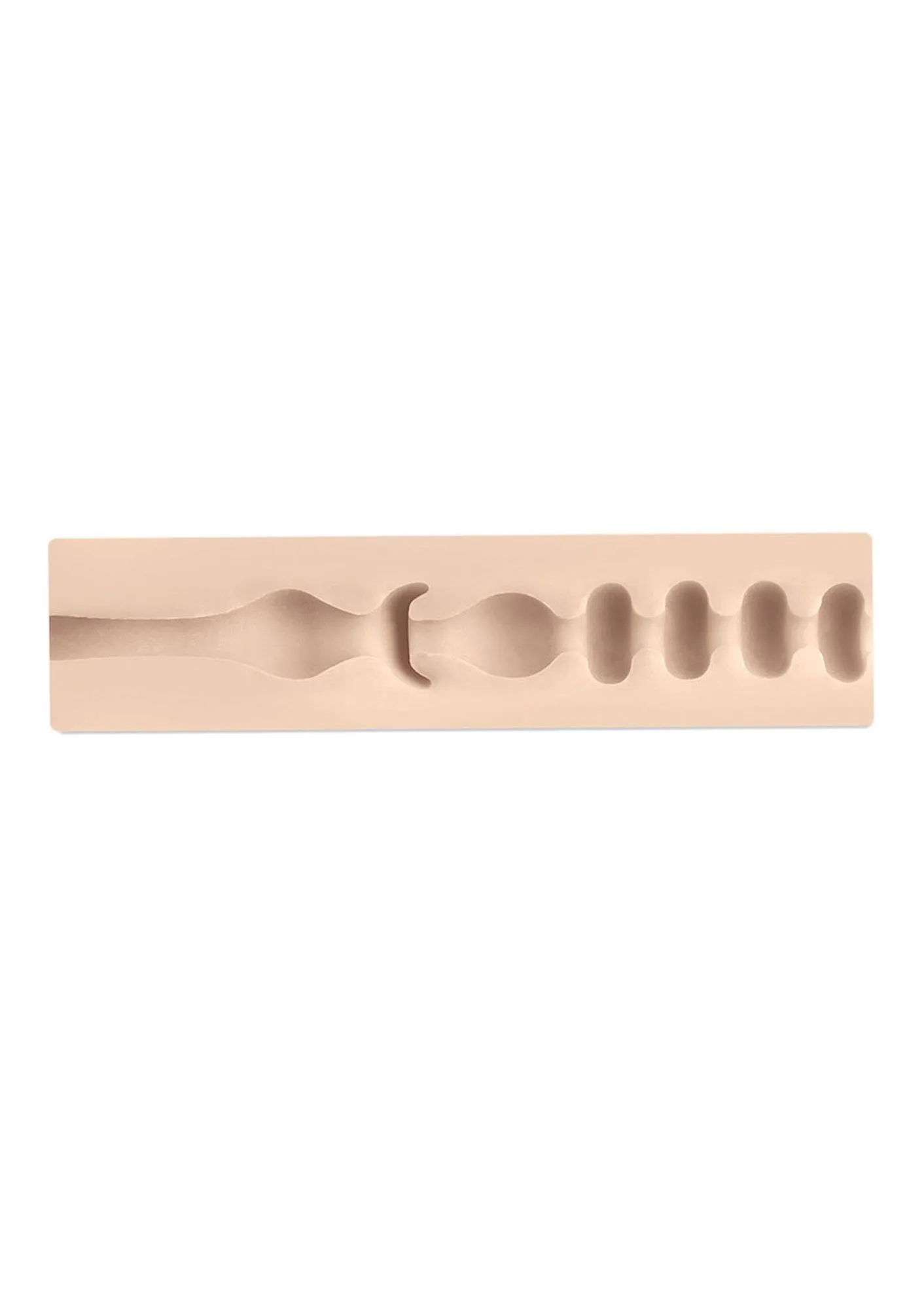 B - Series Lyla Lyla - Masturbator z wibracją, Flesh, 24 cm