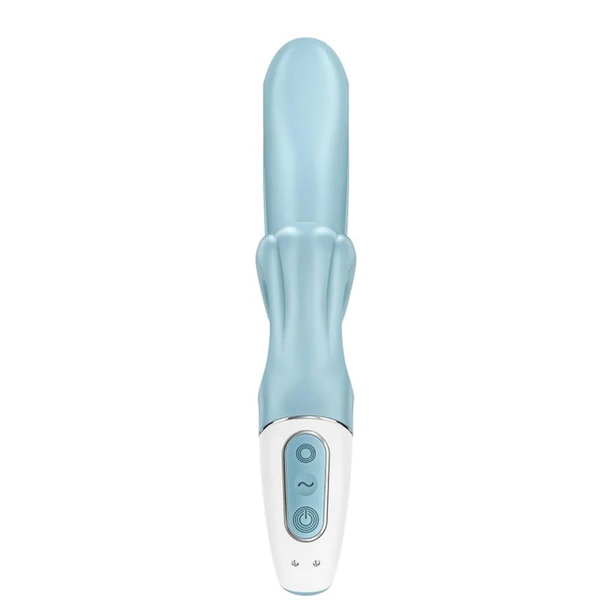Satisfyer Love Me - Wibrator królik, Niebieski, 22 cm